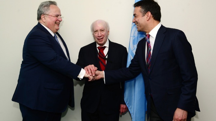 Νέα Υόρκη: Συνεχίζονται οι συνομιλίες Κοτζιά - Ντιμιτρόφ για το Σκοπιανό  - Media