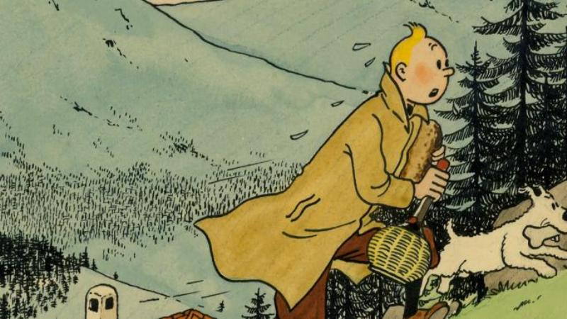 Πωλήθηκε σπάνια ακουαρέλα του Ερζέ για 629.000 ευρώ - Media