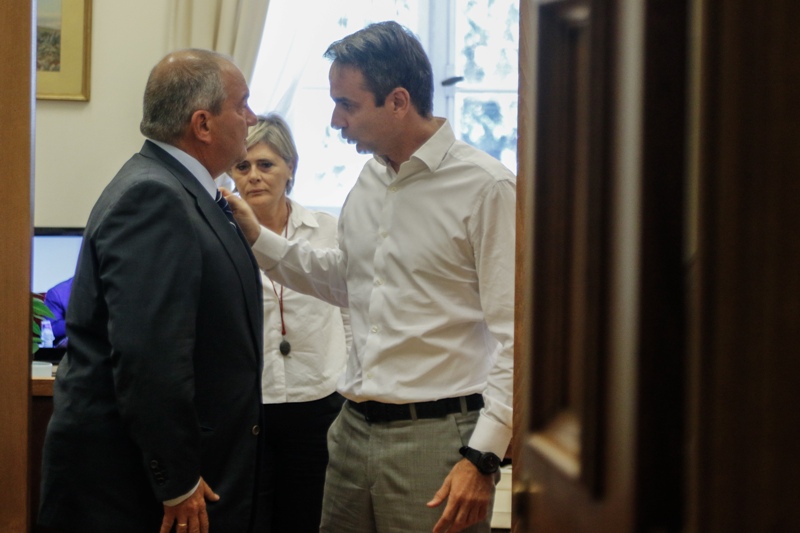 Ελληνοτουρκικά και πολιτικές εξελίξεις στη συνάντηση Μητσοτάκη - Καραμανλή  - Media