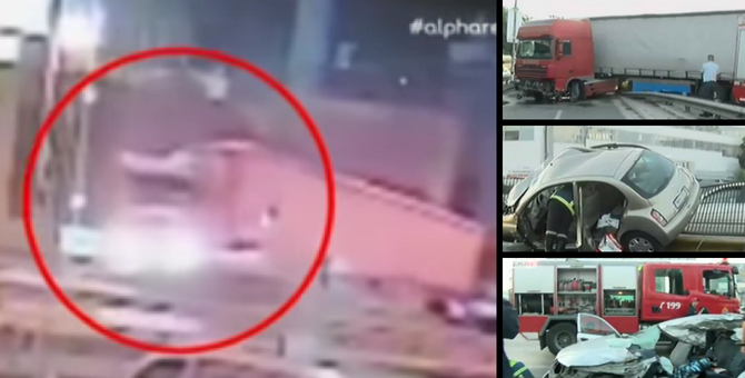 Στον ανακριτή ο οδηγός της νταλίκας που σκόρπισε τον θάνατο στον Κηφισό - Media