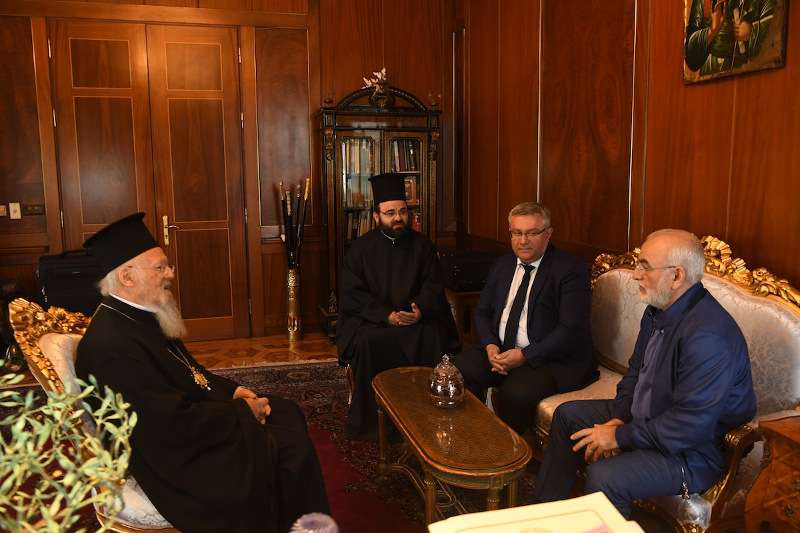 Συνάντηση Ιβάν Σαββίδη με τον Οικουμενικό Πατριάρχη στο Φανάρι - Media