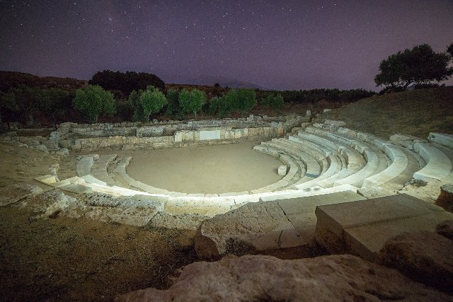 Στα Χανιά το μοναδικό αναστηλωμένο αρχαίο θέατρο της Κρήτης - Media