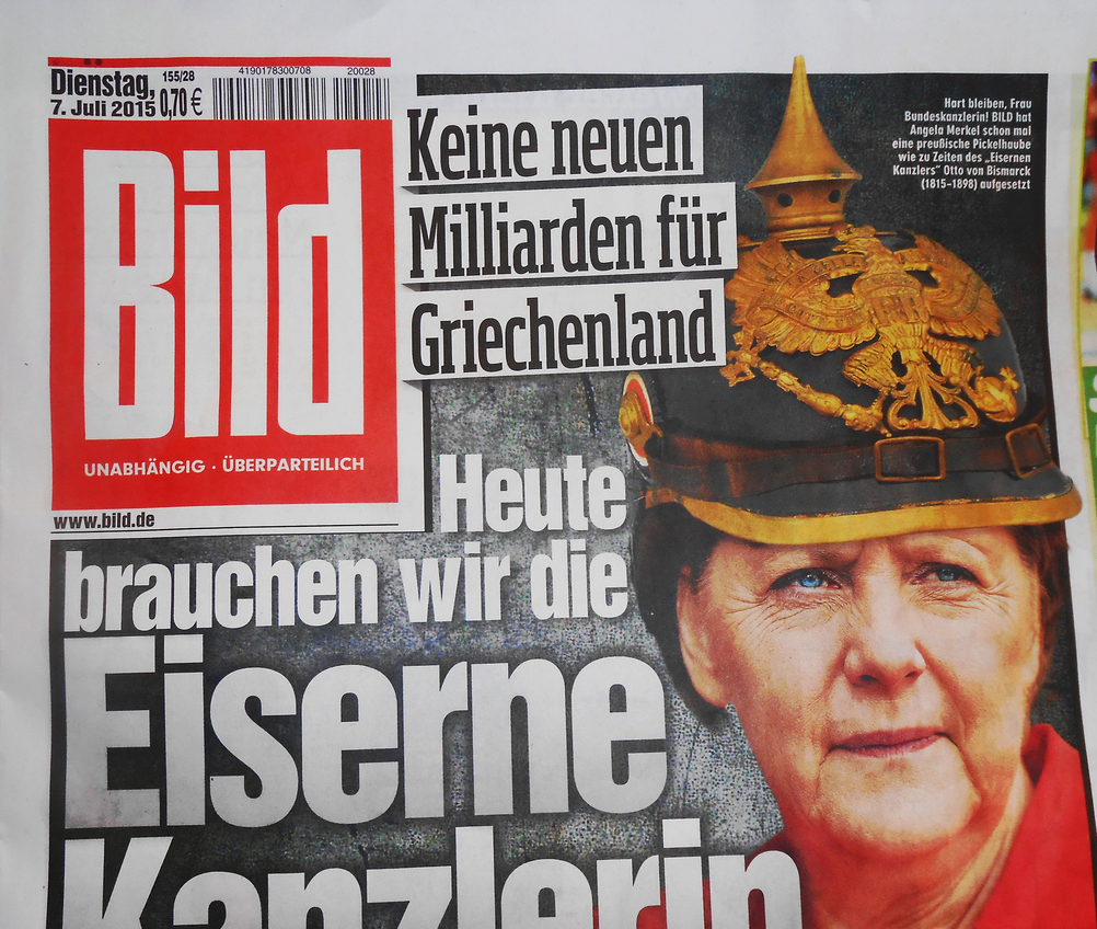 Bild: Η «ναυαρχίδα» του κίτρινου τύπου στη Γερμανία και η καθόλου κολακευτική ιστορία της - Media