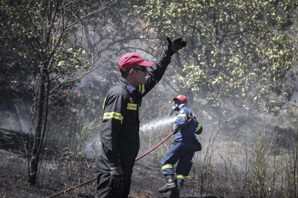 Υπό μερικό έλεγχο η φωτιά στο άλσος Συγγρού - Ρίψεις νερού από αεροσκάφη - Media