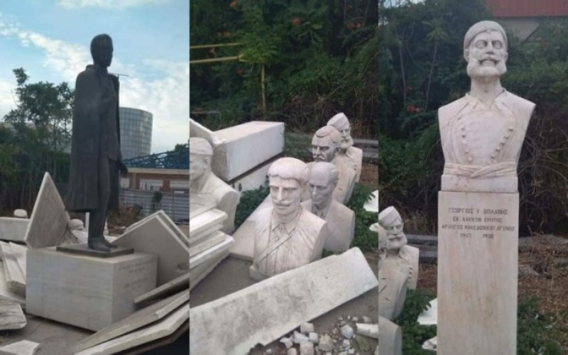 Άλλη μια ψευδής είδηση από το χώρο των «υπερπατριωτών» καταρρίπτεται - Δεν ξήλωσαν αγάλματα από τη Θεσσαλονίκη - Media