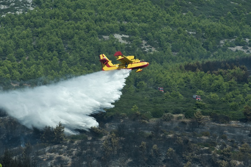 Μεγάλη φωτιά στην Αλόννησο: Εκκενώθηκε ξενοδοχείο  - Media