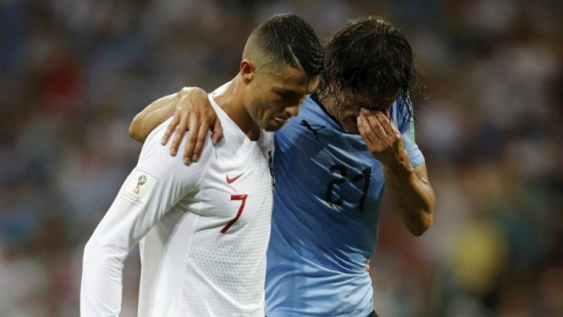 Ο Ρονάλντο βοήθησε τον τραυματία Καβάνι να βγει από το γήπεδο (Video)  - Media