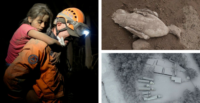 Σχεδόν 200 άνθρωποι αγνοούνται μετά την έκρηξη του ηφαιστείου Φουέγο – Στους 73 οι νεκροί (Video/Photos) - Media