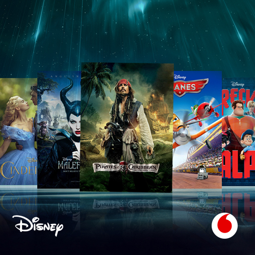 Μαγικές ταινίες της Disney για όλη την οικογένεια δώρο από το Vodafone TV  - Media