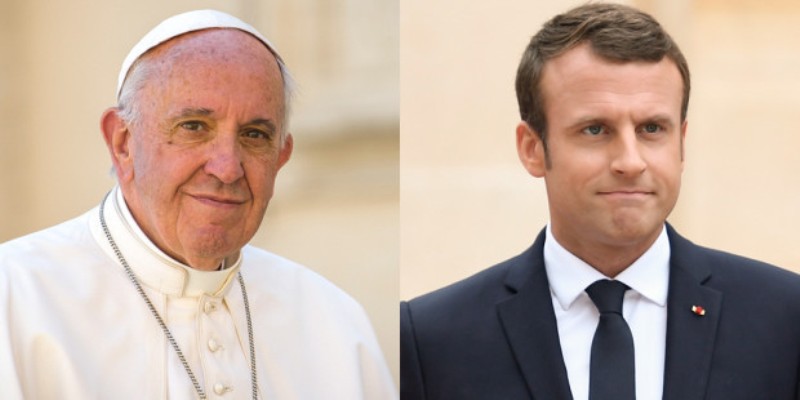 Η γκάφα του Μακρόν για τη… μαφία της Γαλλίας – Στιγμές αμηχανίας για τον πάπα Φραγκίσκο - Media