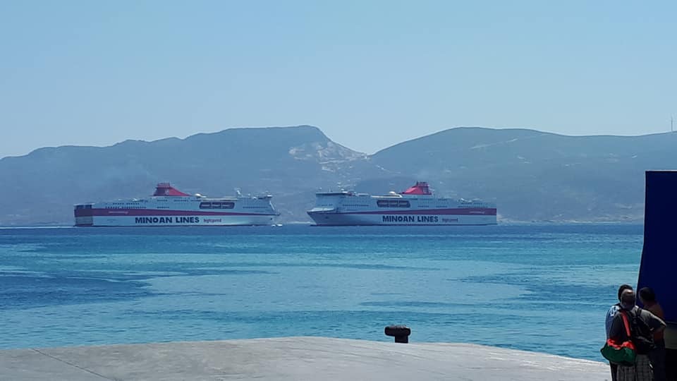 Όταν τα δύο μεγαθήρια των Μινωικών συναντήθηκαν στο λιμάνι της Μήλου (Video) - Media