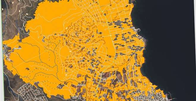 Copernicus: 13.000 στρέμματα έκαψε η φωτιά στην Αττική - Η μισή έκταση ήταν οικιστική ζώνη με 3.700 κατοίκους - Media