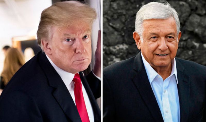 Πρόσω ολοταχώς για συμφωνία με το Μεξικό ο Τραμπ - Media