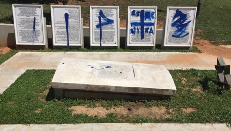 Νέα βεβήλωση εβραϊκού μνημείου στη Θεσσαλονίκη - Media