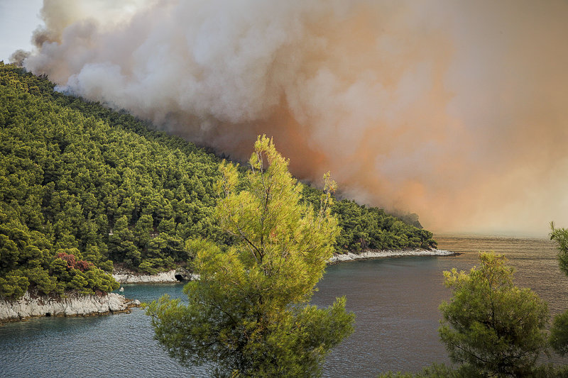 Φωτιά στο Ρέθυμνο - Καίγεται δάσος, δεν κινδυνεύουν κατοικίες - Media