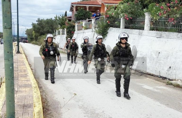 Αποχωρούν τα ΜΑΤ από τη Λευκίμμη μετά από μήνες έντασης και συγκρούσεων - Media