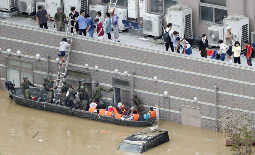 Ιαπωνία: Στους 81 οι νεκροί από τις βροχοπτώσεις - Media