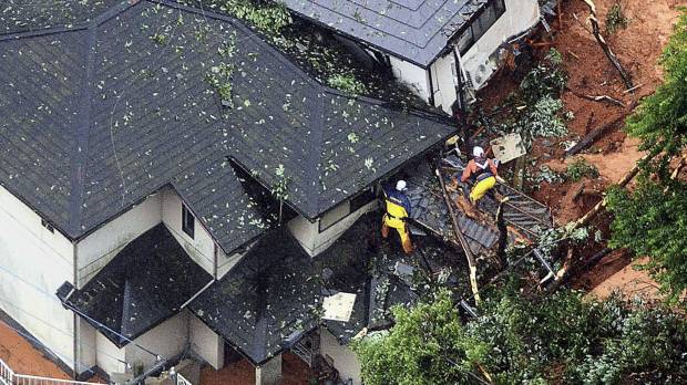 Χαμός στην Ιαπωνία από την κακοκαιρία - Έντεκα νεκροί και τουλάχιστον 45 αγνοούμενοι - Media