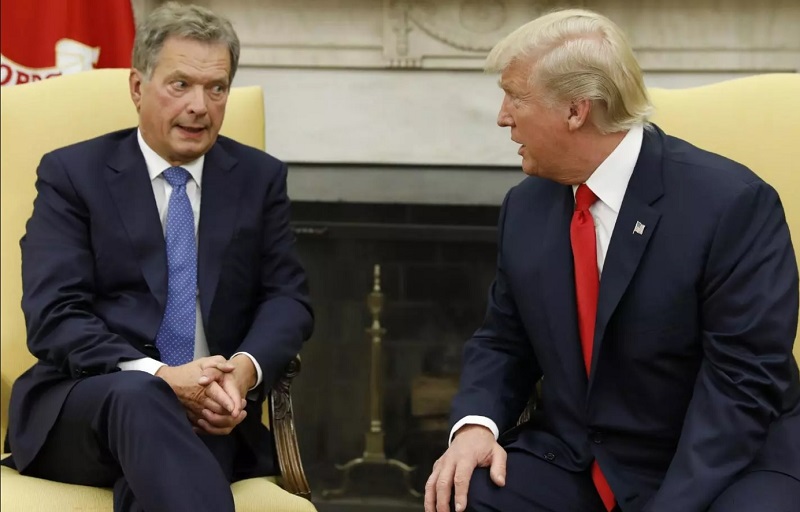 Η απίστευτη αντίδραση του Φινλανδού προέδρου μετά τη συνάντηση Τραμπ-Πούτιν - Media