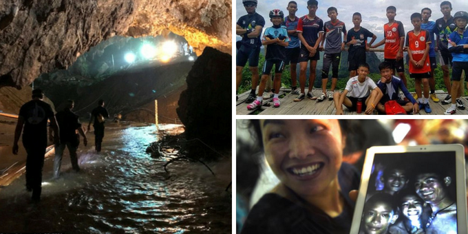 Ταϊλάνδη: Διασώθηκαν και τα 12 παιδιά από τη σπηλιά μαζί με τον προπονητή τους (Video/Photos) - Media
