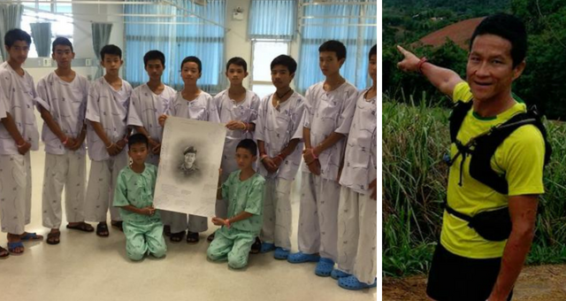 Ταϊλάνδη: Οι 12 "Αγριόχοιροι" θρηνούν το δύτη που πέθανε προσπαθώντας να τους σώσει (Photos) - Media