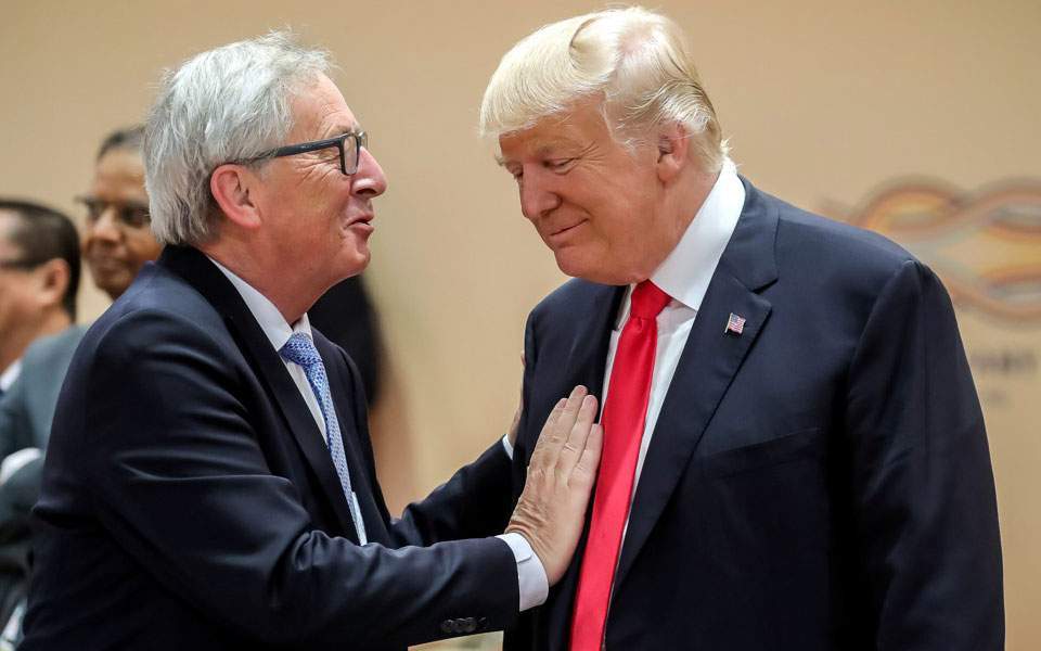 Δασμοί: Καμία προσφορά από τον Γιούνκερ στον Τραμπ - Media