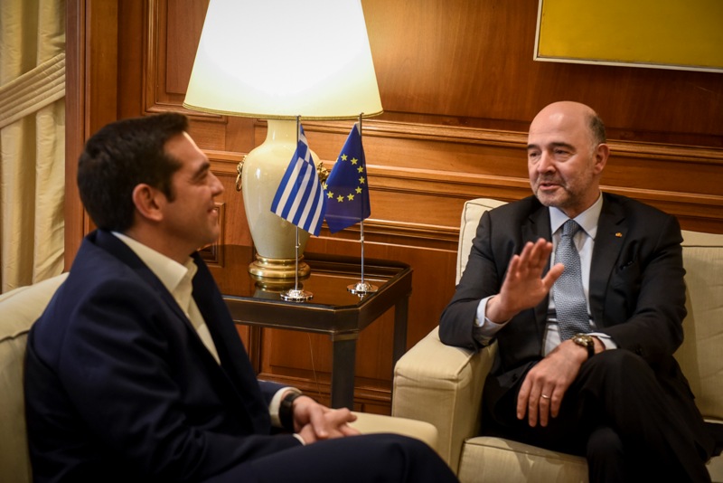 Συναντήσεις Μοσκοβισί με Παυλόπουλο, Τσίπρα, Μητσοτάκη - Media
