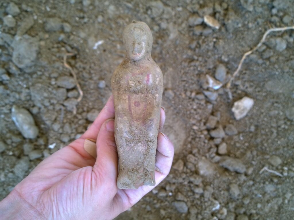 Βρέθηκε η φαρέτρα της Αμαρυσίας Αρτέμιδος στην Εύβοια (Photos) - Media