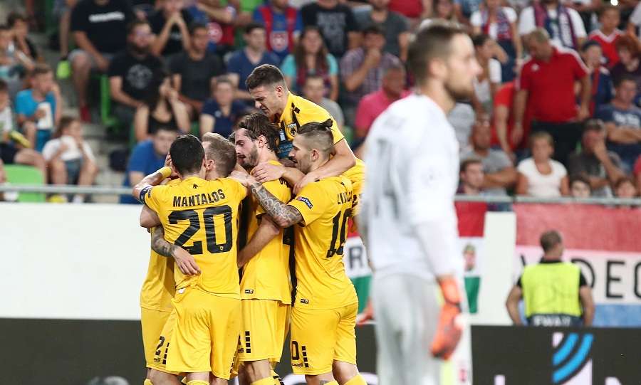 Δικό της το εισιτήριο για το τσάμπιονς λιγκ - Μεγάλη νίκη της ΑΕΚ με 2-1 στην Ουγγαρία επί της Βίντι, το πάνω χέρι για τη ρεβάνς η Ένωση - Media