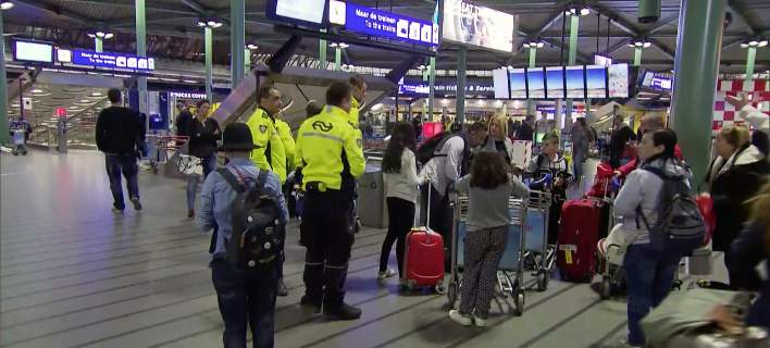 Καθηλώθηκαν τα αεροπλάνα στο αεροδρόμιο του Άμστερνταμ – Μπλόκαρε το σύστημα ελέγχου - Media