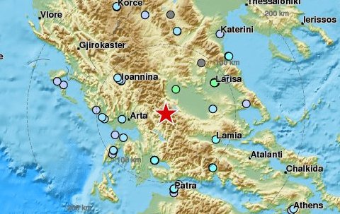 Ισχυρός σεισμός 5,1 Ρίχτερ κοντά στη λίμνη Πλαστήρα - Αισθητός σε όλη την κεντρική Ελλάδα - Media