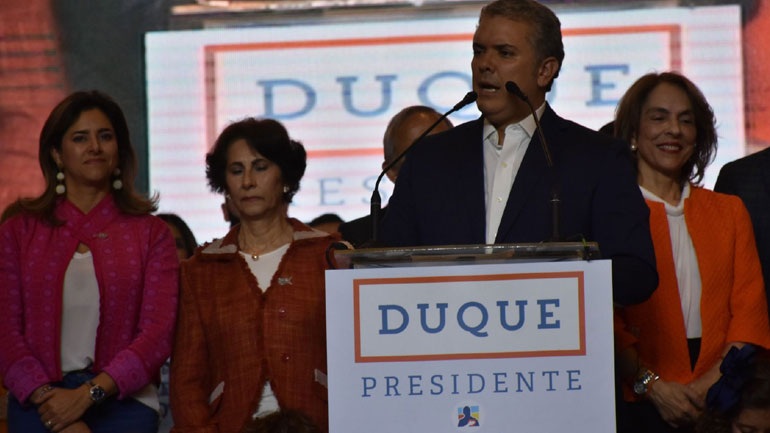 Κολομβία: Ο Ιβάν Ντούκε ορκίστηκε κι έγινε ο 60ός πρόεδρος της χώρας - Media