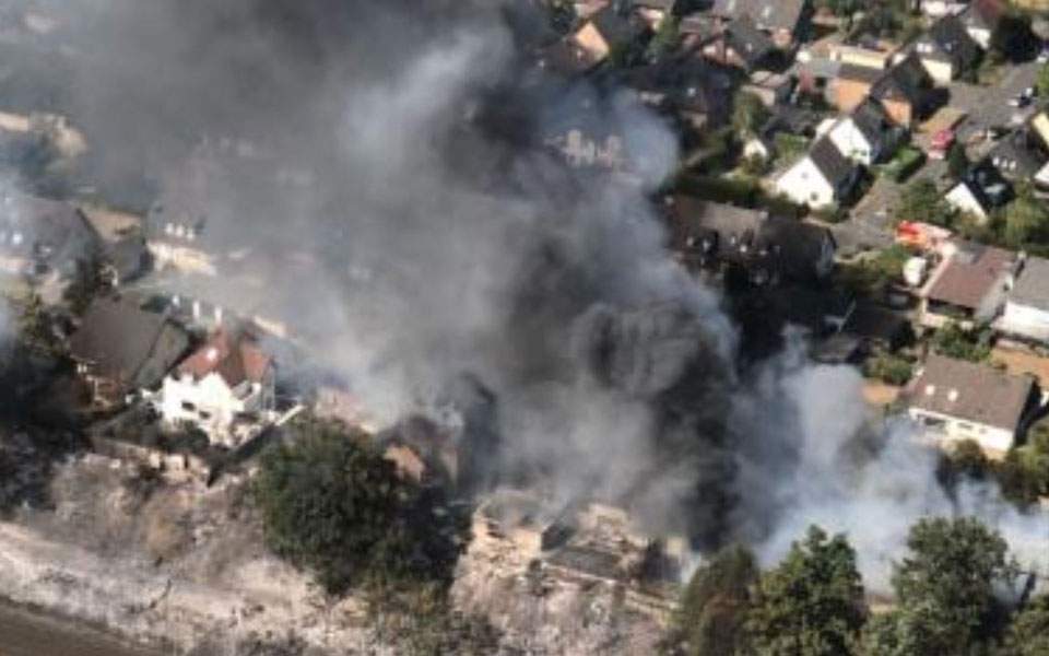 Πυρκαγιά στο Ζίγκμπουργκ: Δεκάδες τραυματίες - Media
