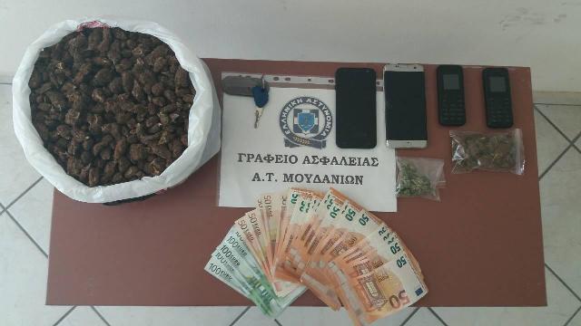 Με ένα κιλό κάνναβη συνελήφθησαν δύο 24χρονοι στη Χαλκιδική - Media