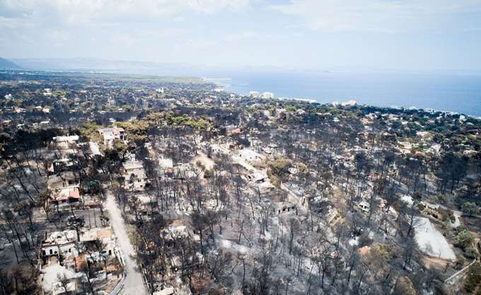 Πυρκαγιά στο Μάτι: Επί τόπου αυτοψία από την εισαγγελέα του Αρείου Πάγου - Media