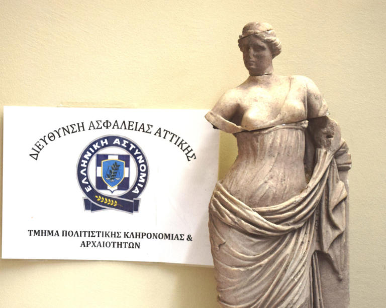 Βρέθηκε η θεά Αφροδίτη - Την είχαν κλέψει από το Μουσείο της Σαντορίνης (Photos) - Media