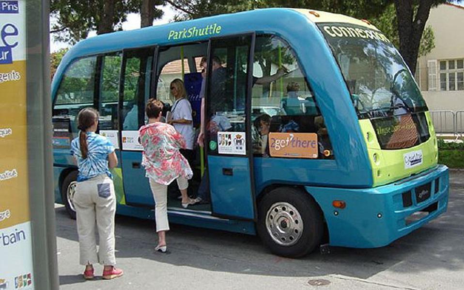 Λεωφορεία χωρίς οδηγό στα Τρίκαλα - Media