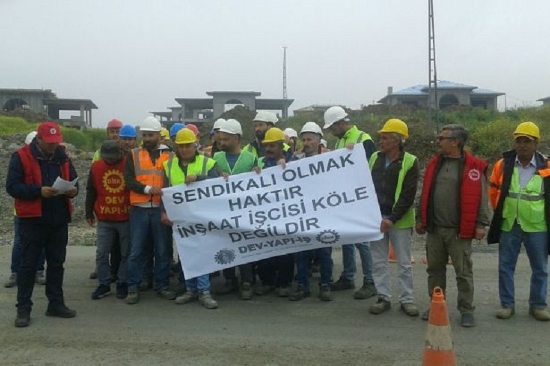Συλλήψεις εκατοντάδων εργαζομένων που διαμαρτύρονταν για τις συνθήκες εργασίας, στο νέο αεροδρόμιο της Κωνσταντινούπολης - Media