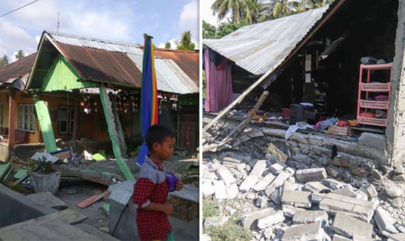 Ισχυρός σεισμός 7,5 Ρίχτερ στην Ινδονησία - Media