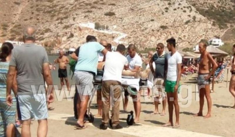 Πανικός σε παραλία της Σίφνου: Άνδρας έχασε τις αισθήσεις του και πέθανε - Media