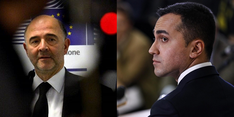 «Στα κάγκελα» ο  Ντι Μάιο κατά του Μοσκοβισί για τους «μικρούς Μουσολίνι» - Media