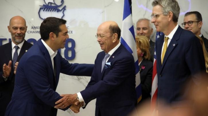 Οι συναντήσεις Τσίπρα με τον υπ. Εμπορίου των ΗΠΑ και τον πρόεδρο της JP Morgan - Media