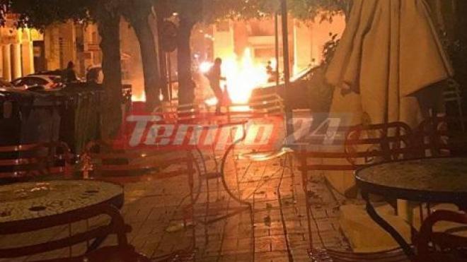 Πάτρα: Επίθεση με μολότοφ κατά της αστυνομικής διεύθυνσης Αχαΐας - Media