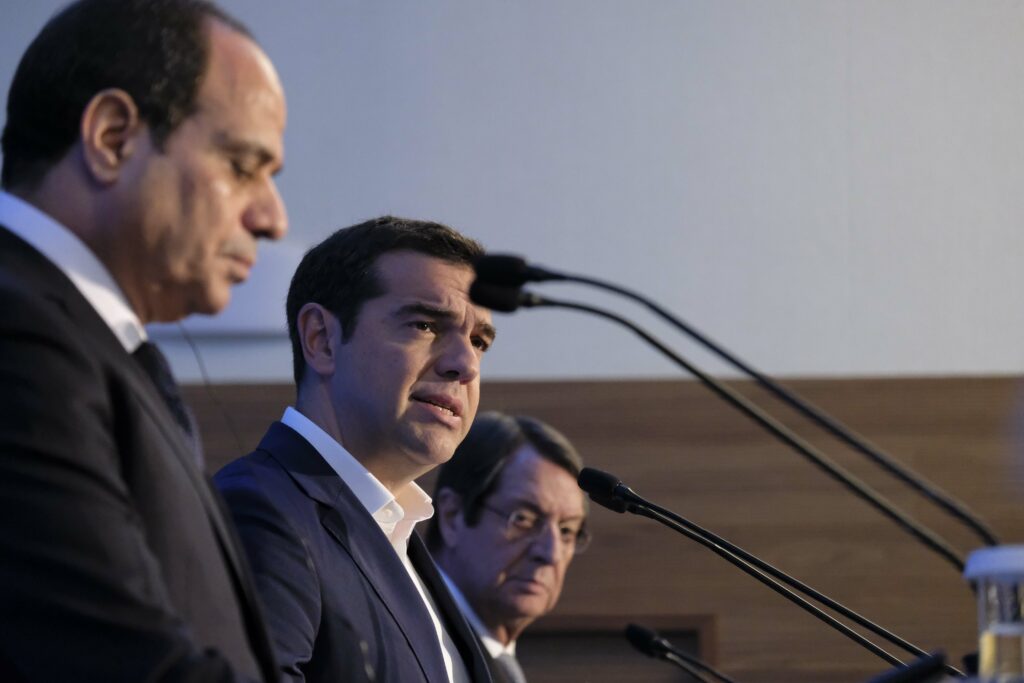 Ενέργεια, ΑΟΖ και Κυπριακό στη τριμερή Ελλάδας-Κύπρου-Αιγύπτου - Οι δηλώσεις των τριών ηγετών  - Media