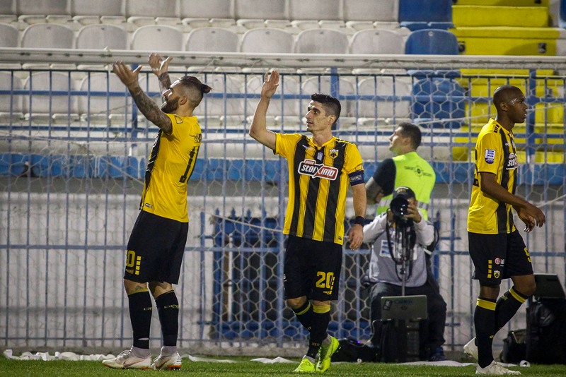 Άνετα πέρασε η ΑΕΚ από τη Ριζούπολη: 0-2 τον Απόλλωνα  - Media