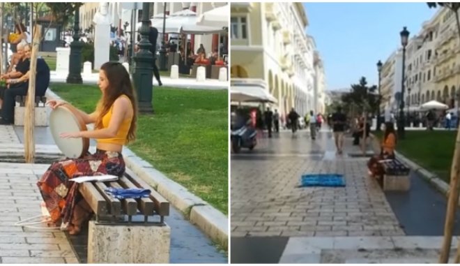 Θεσσαλονίκη: Τελικά προσήγαγαν νεαρή μουσικό του δρόμου για… επαιτεία (Video) - Media