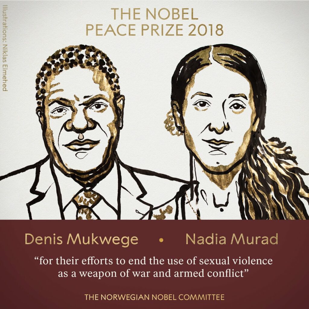 Οι πρώτες αντιδράσεις των φετινών νικητών του Νόμπελ Ειρήνης - Media