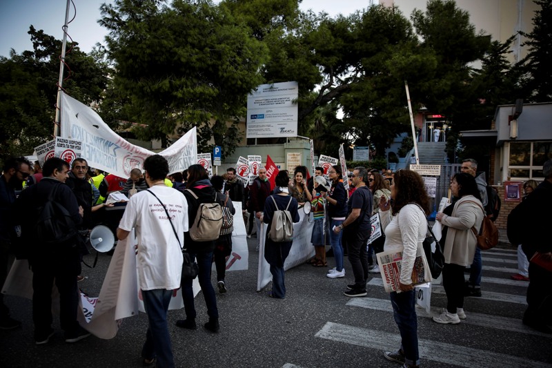 Στάση εργασίας και πορεία της ΠΟΕΔΗΝ στην Αθήνα - Media