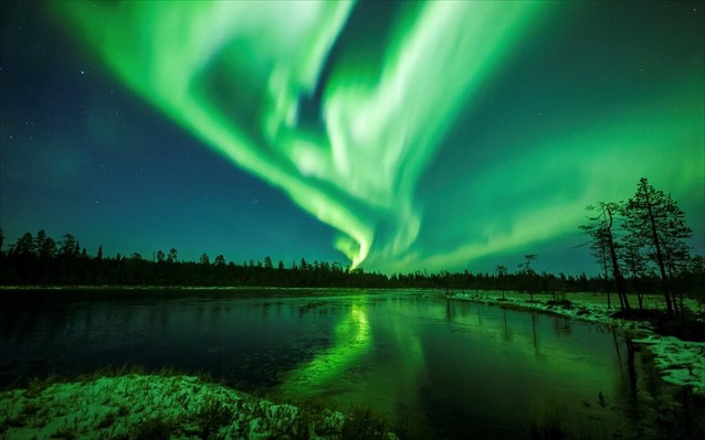 Το Βόρειο Σέλας «χορεύει» πάνω από τη Φινλανδία (Photos) - Media