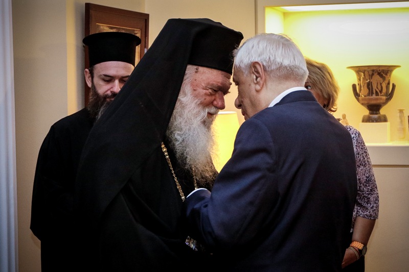 Συνάντηση Παυλόπουλου - Ιερώνυμου   - Media